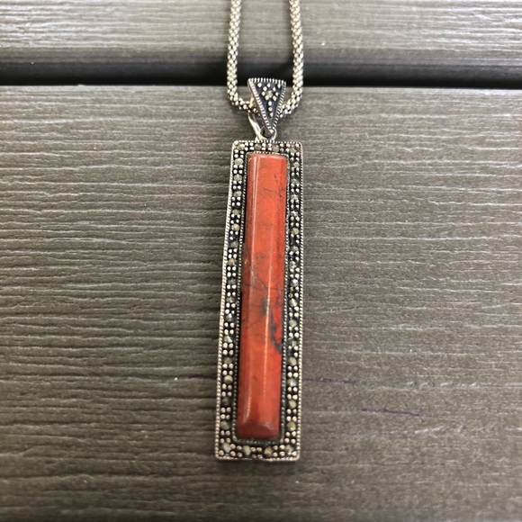 Charcoal Grey/Brown Necklace Set - Picture 2 of 5